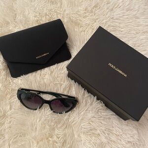 Dolce & Gabbana Black Luxury Sunglasses